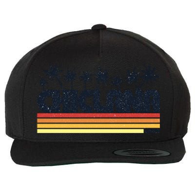 Chiclana Cadiz Spain Retro Tourism Cool Gift Wool Snapback Cap