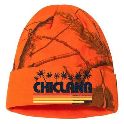 Chiclana Cadiz Spain Retro Tourism Cool Gift Kati Licensed 12" Camo Beanie