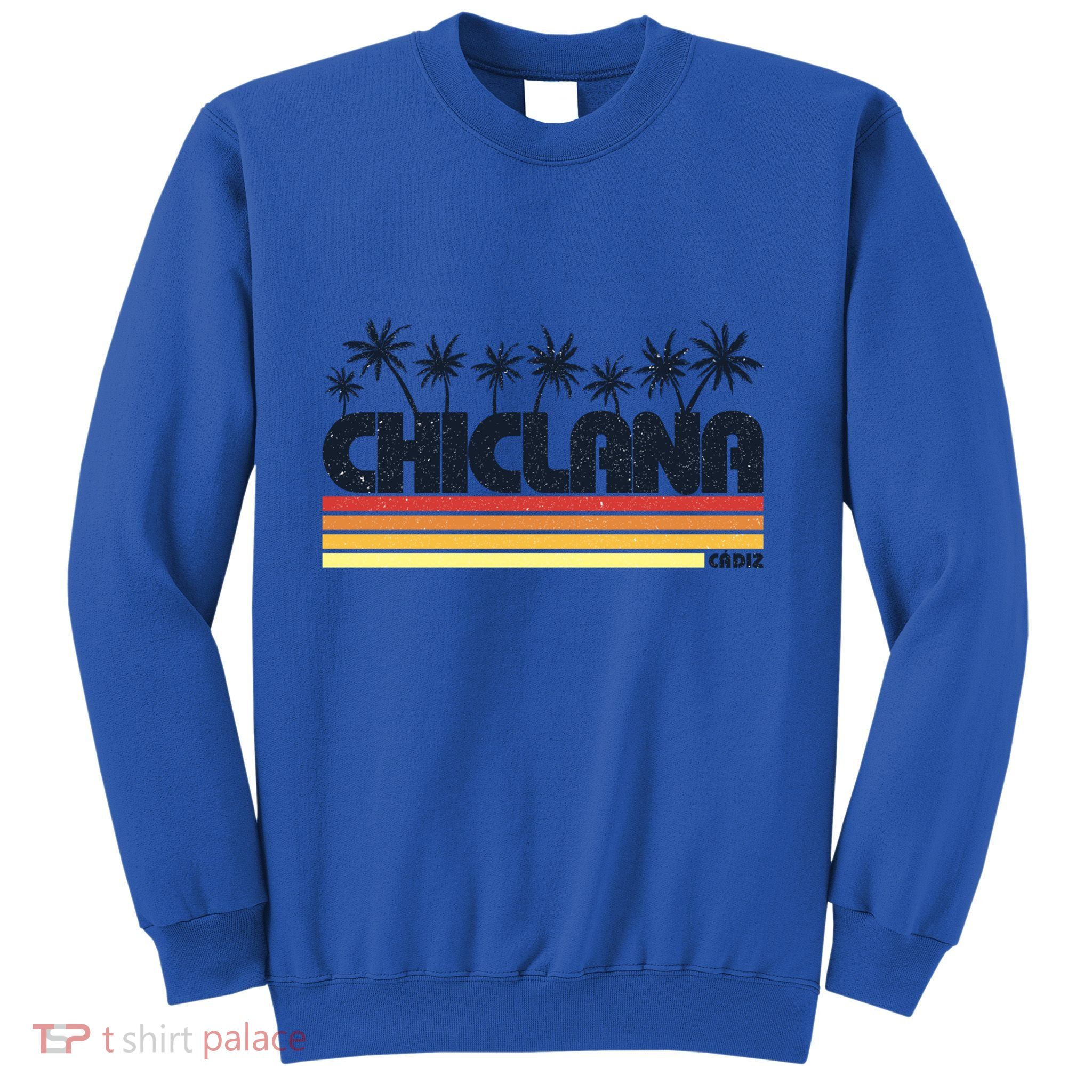 Chiclana Cadiz Spain Retro Tourism Cool Gift Sweatshirt