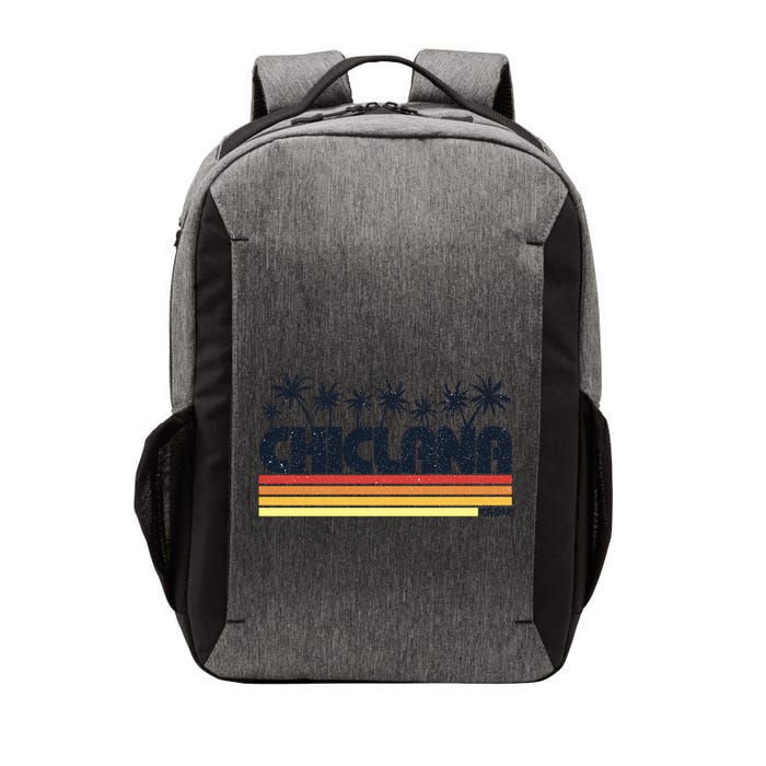 Chiclana Cadiz Spain Retro Tourism Cool Gift Vector Backpack
