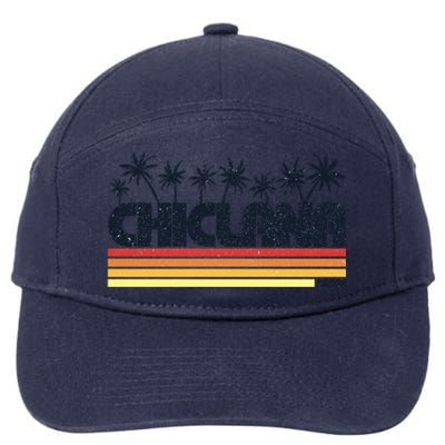 Chiclana Cadiz Spain Retro Tourism Cool Gift 7-Panel Snapback Hat