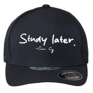 Coach Cig Study Later Flexfit Unipanel Trucker Cap