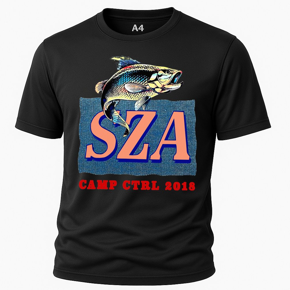 Camp Ctrl SZA fishing Cooling Performance Crew T-Shirt