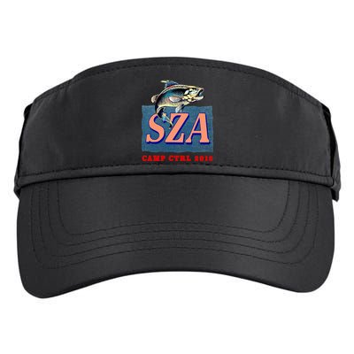 Camp Ctrl SZA fishing Adult Drive Performance Visor
