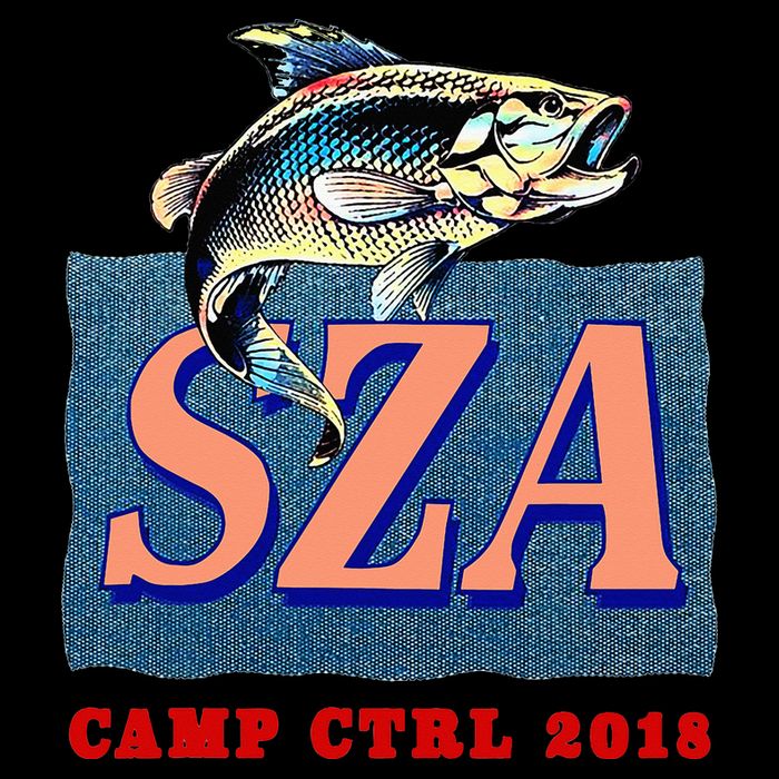 Camp Ctrl SZA fishing Mesh Reversible Basketball Jersey Tank