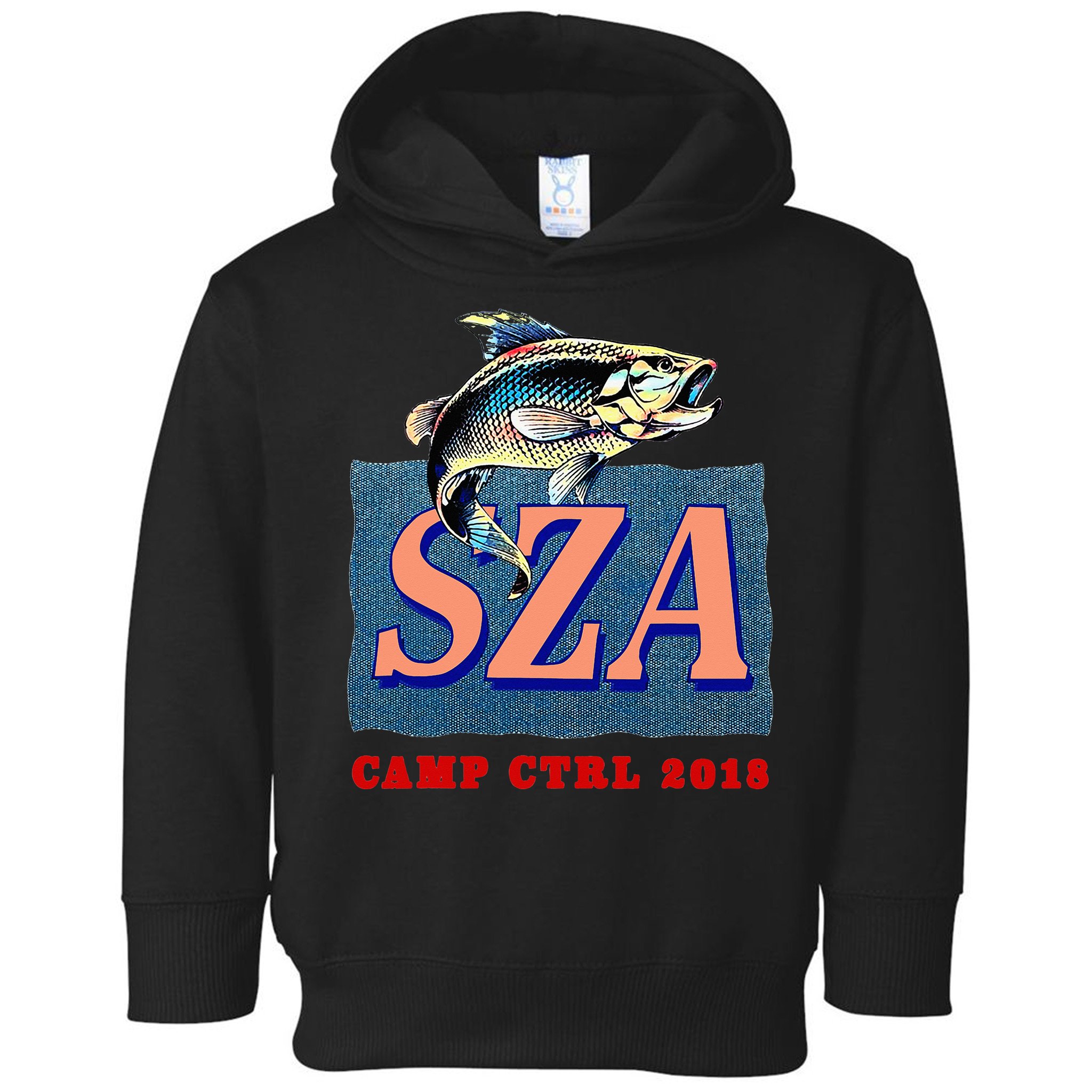 Camp Ctrl SZA fishing Toddler Hoodie