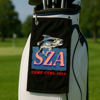 Camp Ctrl SZA fishing Golf Towel