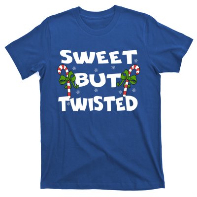 Candy Cane Sweet But Twisted Christmas Xmas Pajama Gift T-Shirt