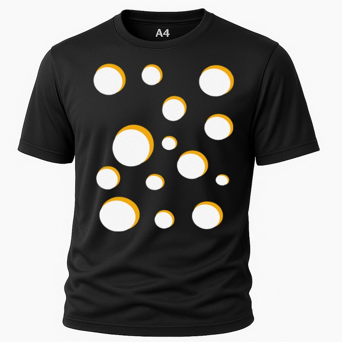 Cheese Costume Swiss Gouda Brie Cheddar Halloween Cooling Performance Crew T-Shirt