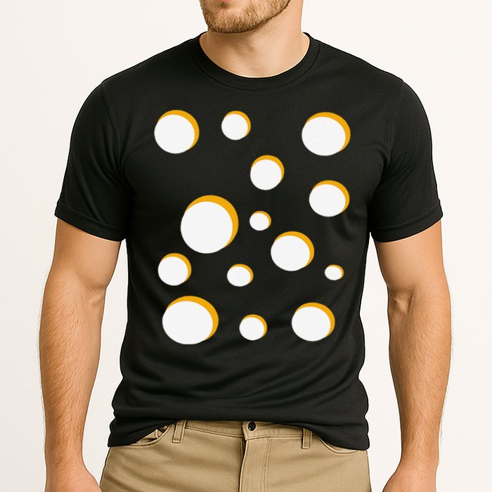 Cheese Costume Swiss Gouda Brie Cheddar Halloween Cooling Performance Crew T-Shirt