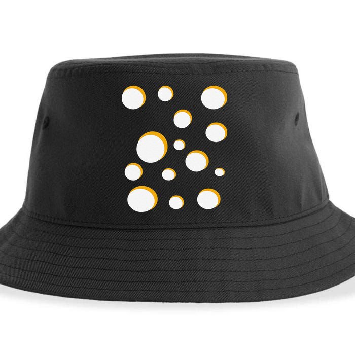 Cheese Costume Swiss Gouda Brie Cheddar Halloween Sustainable Bucket Hat