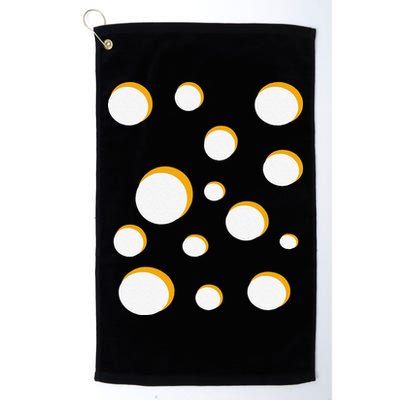 Cheese Costume Swiss Gouda Brie Cheddar Halloween Golf Towel
