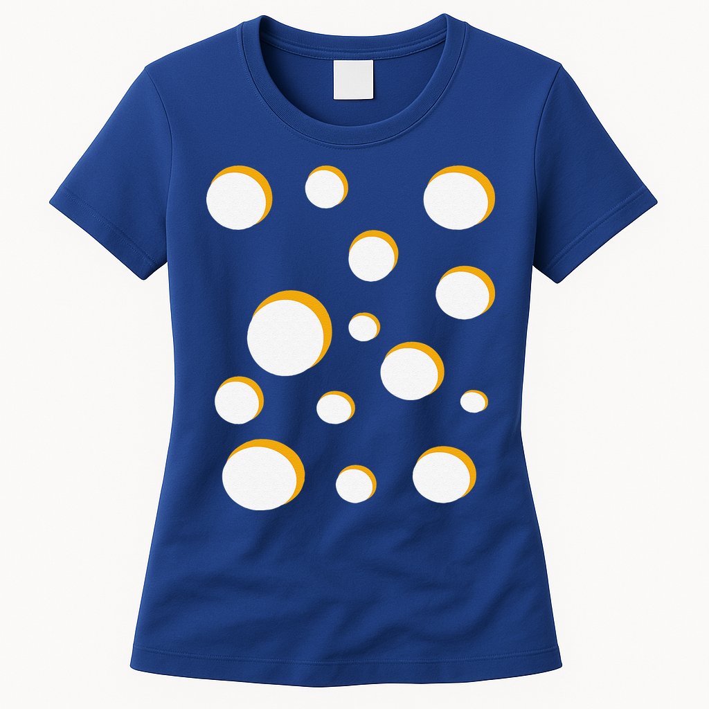 Cheese Costume Swiss Gouda Brie Cheddar Halloween Womens T-Shirt
