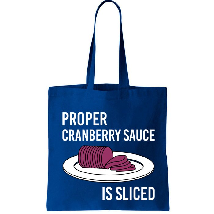 Canned Cranberry Sauce Is Right Jellied And Sliced Funny Gift Bag