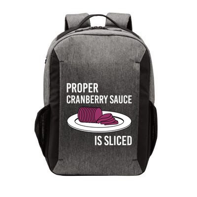Canned Cranberry Sauce Is Right Jellied And Sliced Funny Gift Vector Backpack