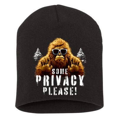 Cryptozoology Cryptid | Sasquatch Believe | Funny Bigfoot Short Acrylic Beanie