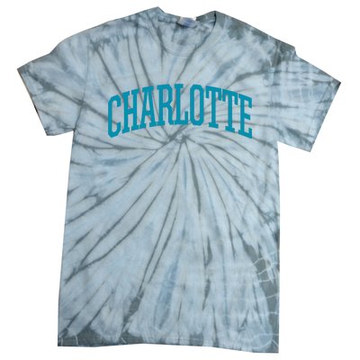 Charlotte Charlotte Sports Collegestyle Tie-Dye T-Shirt