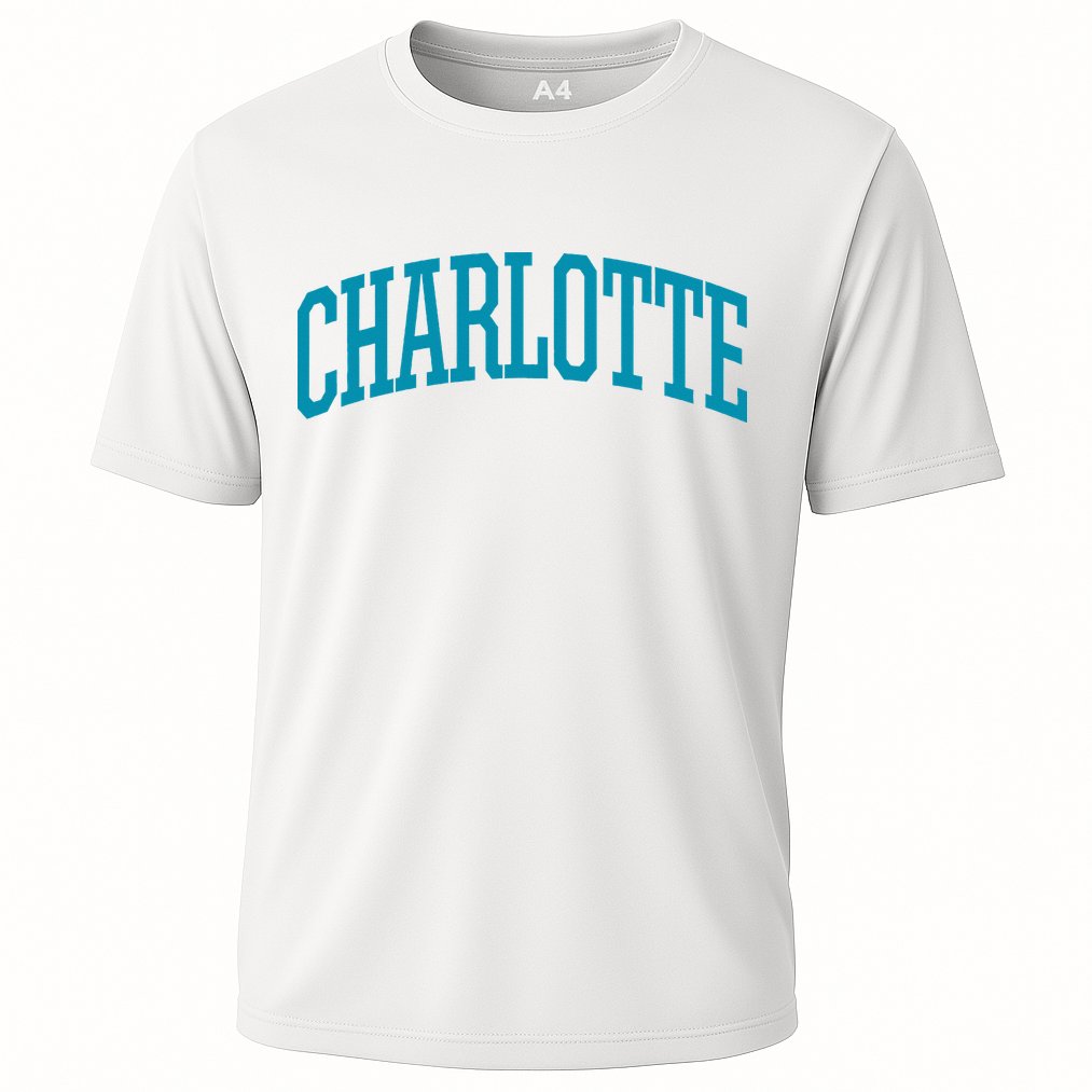 Charlotte Charlotte Sports Collegestyle Cooling Performance Crew T-Shirt