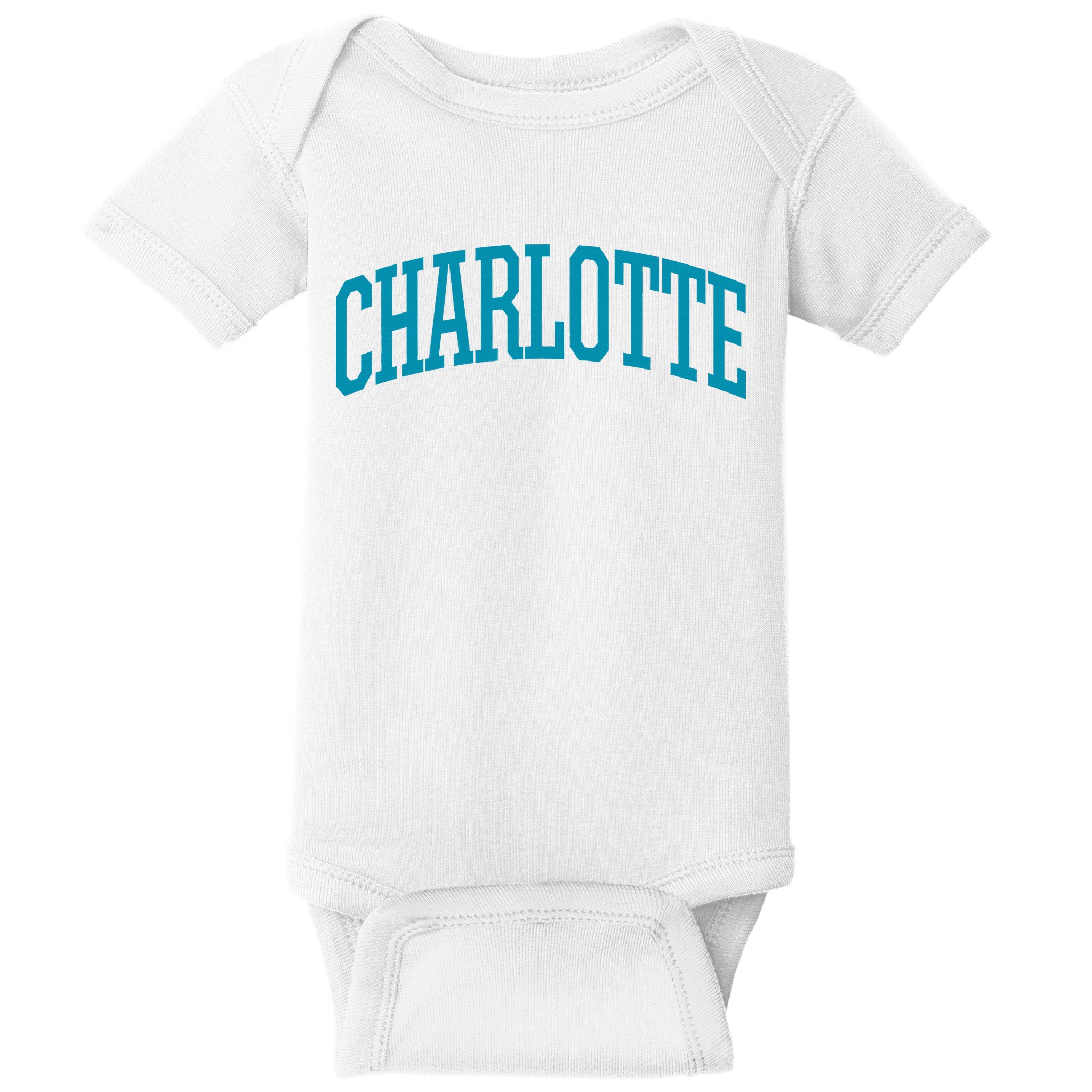 Charlotte Charlotte Sports Collegestyle Baby Bodysuit