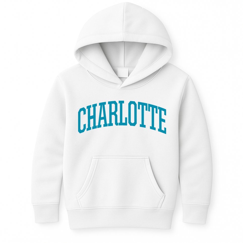 Charlotte Charlotte Sports Collegestyle Kids Hoodie