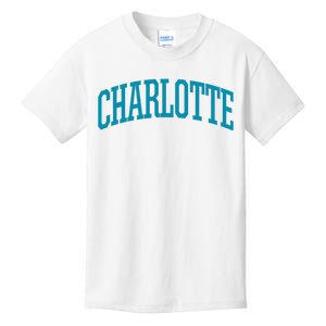 Charlotte Charlotte Sports Collegestyle Kids T-Shirt