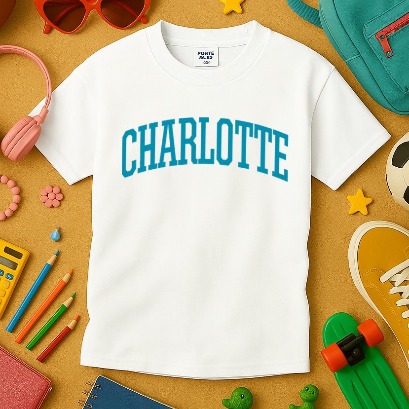 Charlotte Charlotte Sports Collegestyle Kids T-Shirt