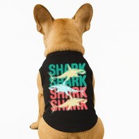 Cool Colorful Sharks Doggie Tank