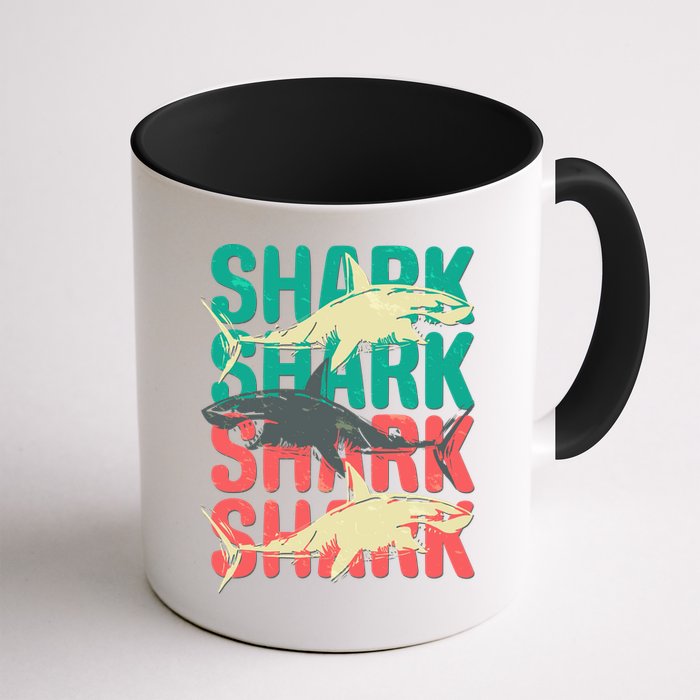 Cool Colorful Sharks Mug