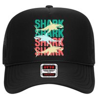 Cool Colorful Sharks Trucker Hat