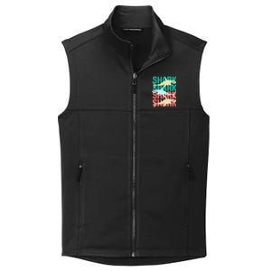 Cool Colorful Sharks Collective Smooth Fleece Vest