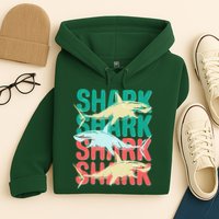 Cool Colorful Sharks Hoodie