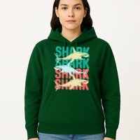 Cool Colorful Sharks Hoodie