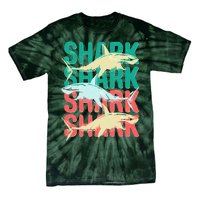 Cool Colorful Sharks Tie-Dye T-Shirt