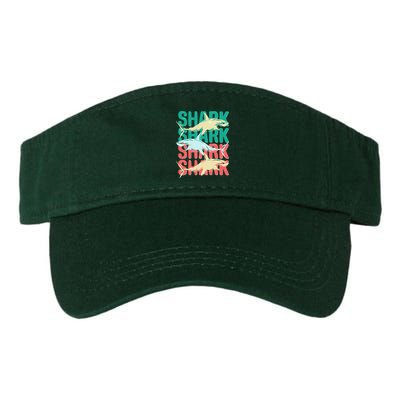 Cool Colorful Sharks Visor