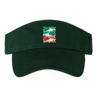 Cool Colorful Sharks Visor