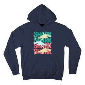 Cool Colorful Sharks Tall Hoodie