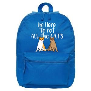 Cute Cat Saying Design For CatLovers And Cat Moms Gift 16 in Basic Backpack