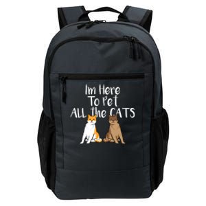 Cute Cat Saying Design For CatLovers And Cat Moms Gift Daily Commute Backpack