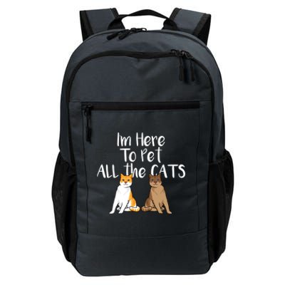 Cute Cat Saying Design For CatLovers And Cat Moms Gift Daily Commute Backpack