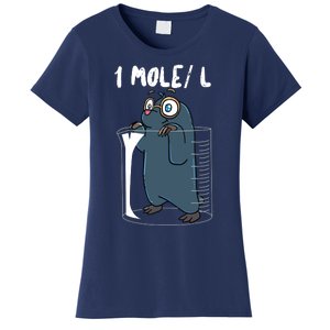 Chemistry Chemist Student Science Teacher Mole Women's T-Shirt