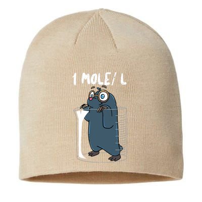 Chemistry Chemist Student Science Teacher Mole Sustainable Beanie