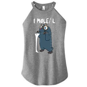 Chemistry Chemist Student Science Teacher Mole Women's Perfect Tri Rocker Tank