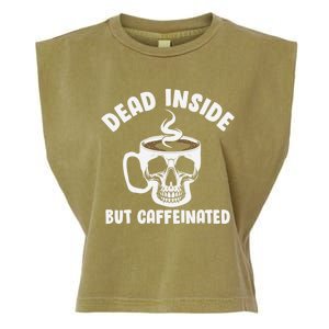 Coffee Cup Skeleton Funny Coffee Graphic Plus Size Gift Garment-Dyed Women's Muscle Tee