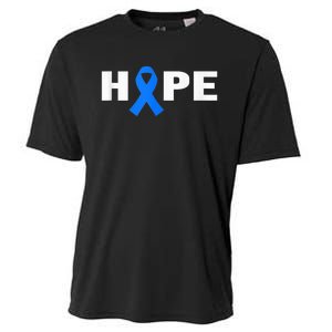 Colon Cancer Shirt - Hope Colorectal Cancer Awareness Cooling Performance Crew T-Shirt