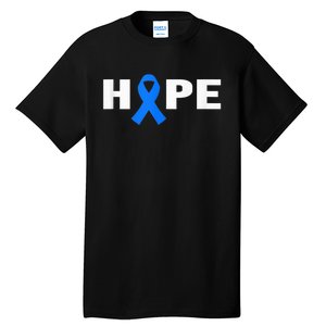 Colon Cancer Shirt - Hope Colorectal Cancer Awareness Tall T-Shirt