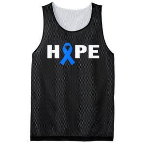 Colon Cancer Shirt - Hope Colorectal Cancer Awareness Mesh Reversible Basketball Jersey Tank