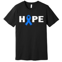 Colon Cancer Shirt - Hope Colorectal Cancer Awareness Premium T-Shirt