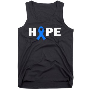 Colon Cancer Shirt - Hope Colorectal Cancer Awareness Tank Top