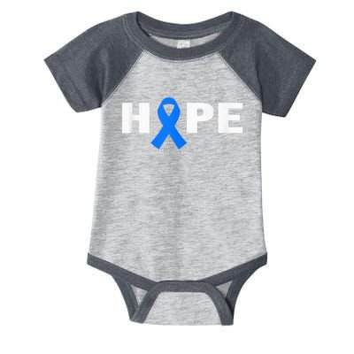 Colon Cancer Shirt - Hope Colorectal Cancer Awareness Infant Baby Jersey Bodysuit