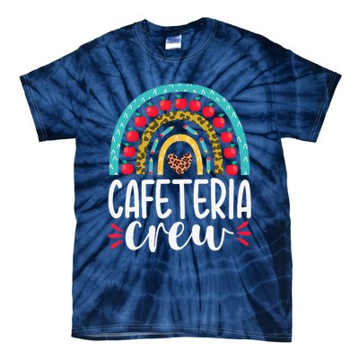 Cafeteria Crew School Lunch Lady Appreciation Back To School Tie-Dye T-Shirt